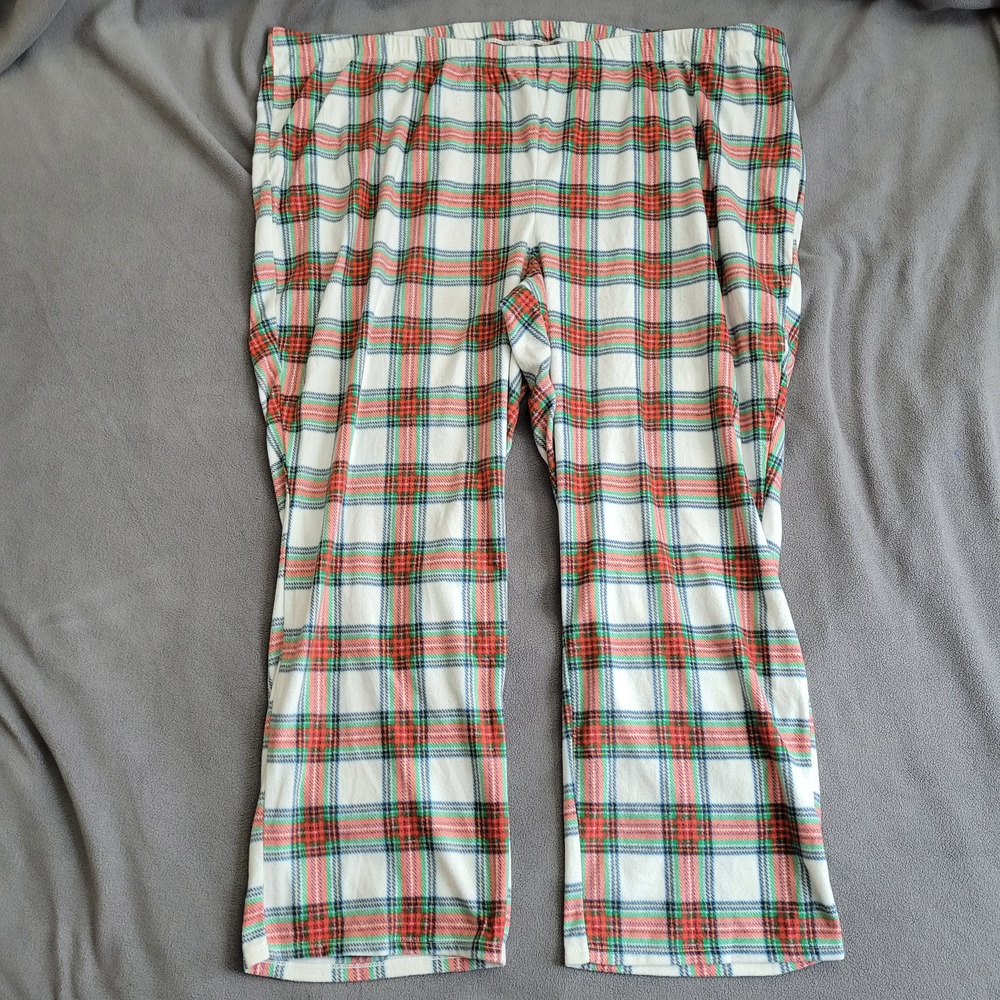 TARGET WONDERSHOP Sleepwear Bottom Tartan Plaid Flannel Womens 4X Holiday Winter - Picture 9 of 13
